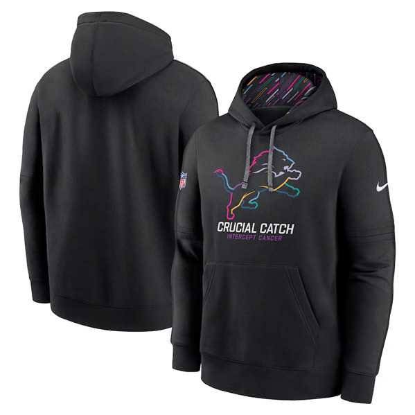 Men's Detroit Lions Black 2024 Crucial Catch Club Pullover Hoodie,We sell and wholesale Men's Detroit Lions Black 2024 Crucial Catch Club Pullover Hoodie on line form chian!